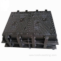 Custom nodular cast iron square manhole cover
